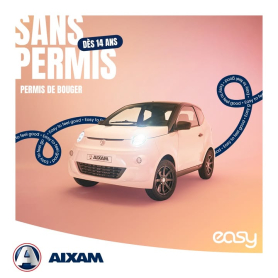 Vous l&rsquo;attendiez. Elle est enfin arriv&eacute;e : la Aixam EASY 😍