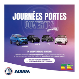 Les Journ&eacute;es Portes Ouvertes font leur grand retour chez Aixam !